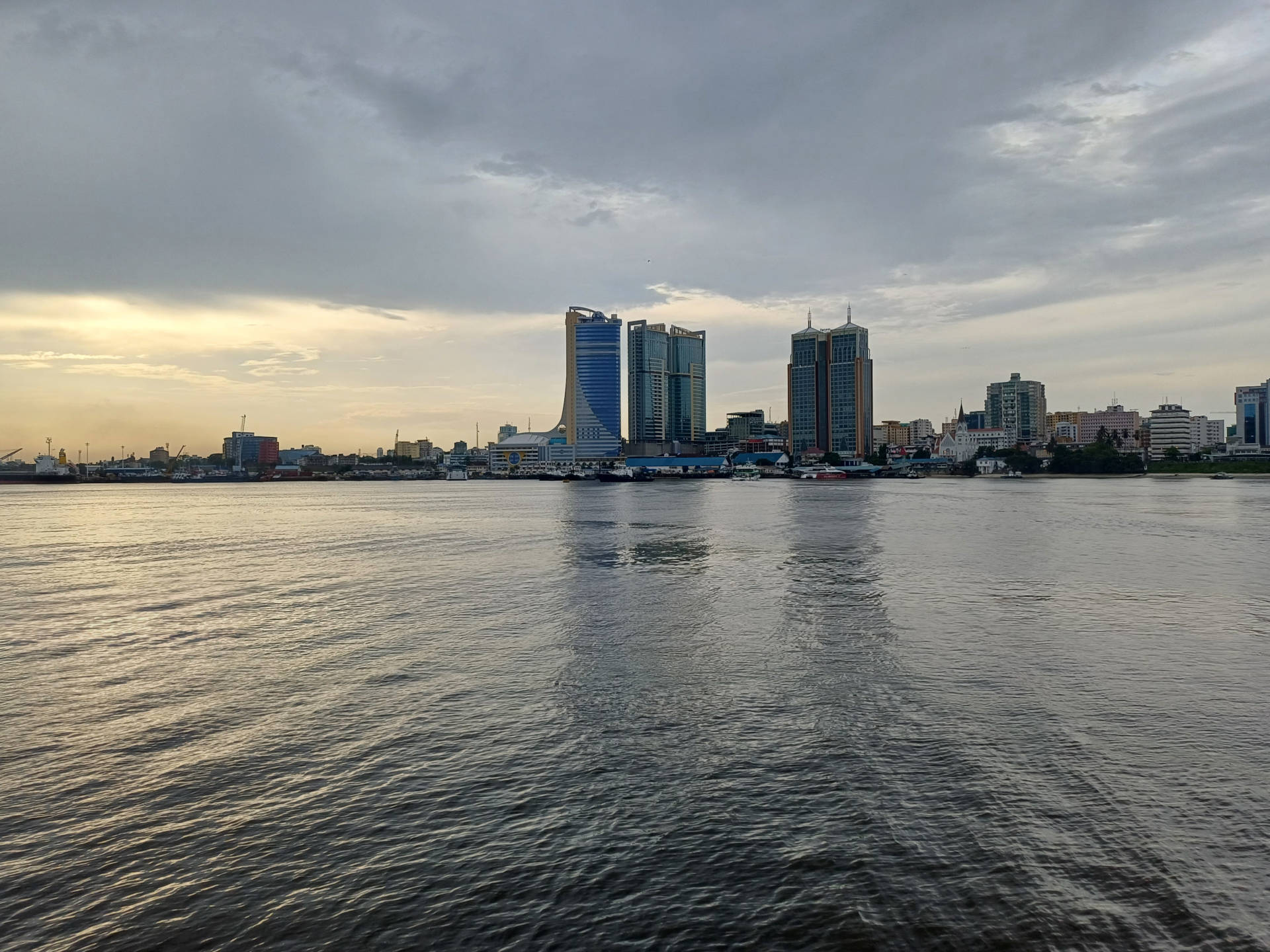 Maricky's Safaris - Package View from the Harbour - Dar-Es-Salaam.